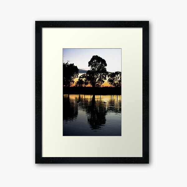 Item preview, Sunset - Wimmera River designed and sold by Joshua Westendorf.