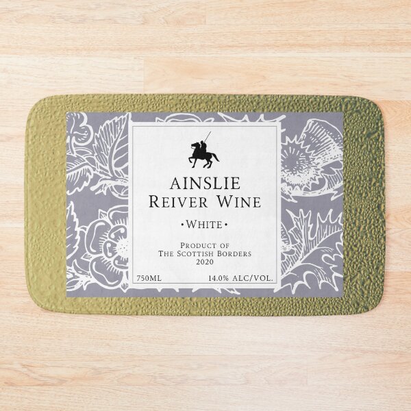 Item preview, AINSLIE Red Wine Label | Border Reivers designed and sold by yourscotborders.