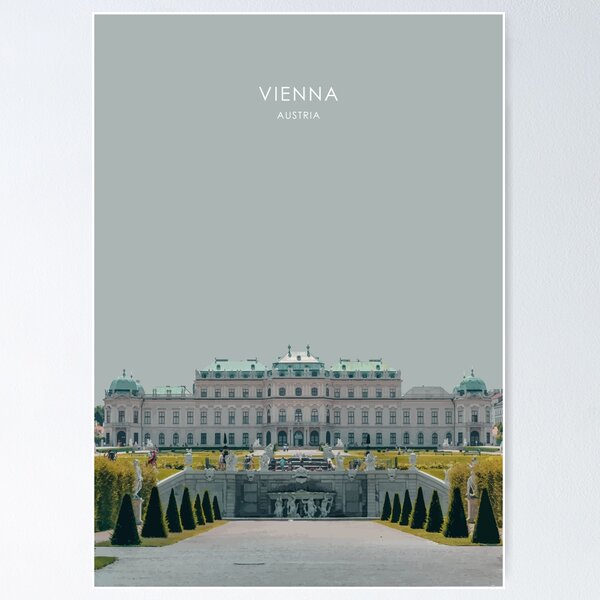 Item preview, Vienna, Austria Travel Artwork designed and sold by Alo.