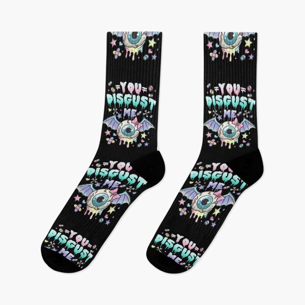 Item preview, You Disgust Me - Chibi Kawaii Anime Pastel Goth designed and sold by biNutz.