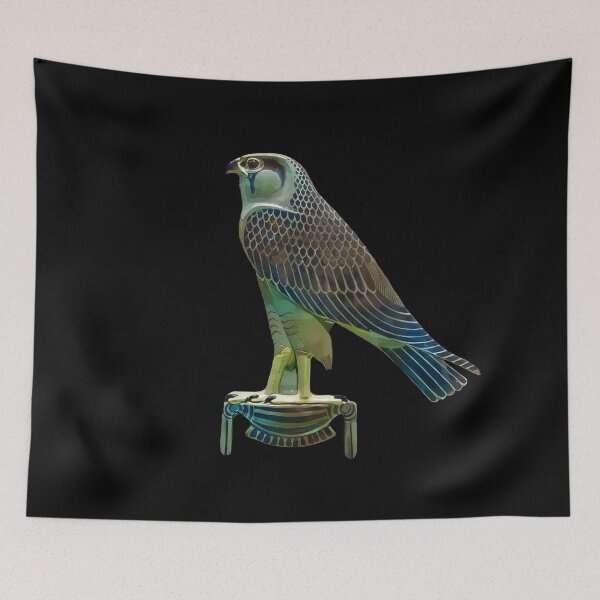 Item preview, Faience Horus on nub glyph (Left) designed and sold by DotorEaon.