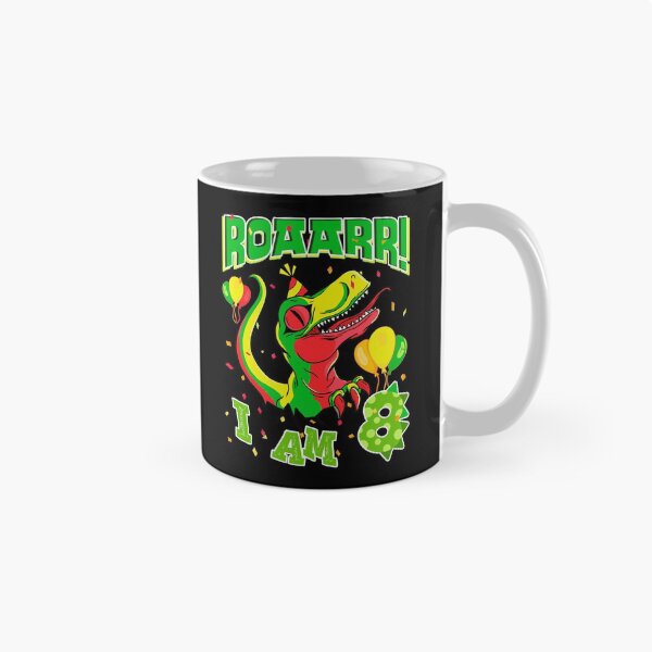 Item preview, 8th Birthday Dinosaur ROAARR 8 Years Boys Girls Dino designed and sold by Renergie.