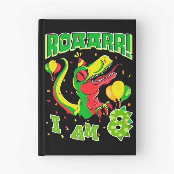 Item preview, 8th Birthday Dinosaur ROAARR 8 Years Boys Girls Dino designed and sold by Renergie.