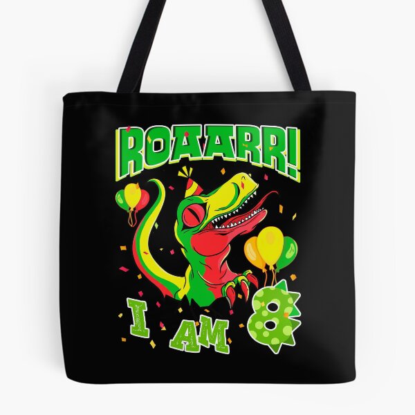 Item preview, 8th Birthday Dinosaur ROAARR 8 Years Boys Girls Dino designed and sold by Renergie.