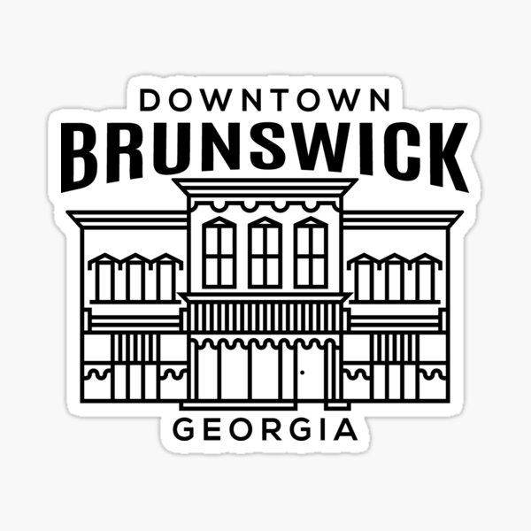 Item preview, Downtown Brunswick GA designed and sold by HalpinDesign.