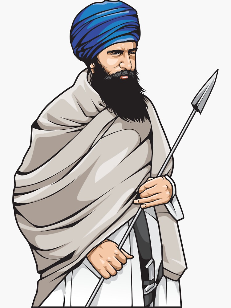 Amazon.com: Sant Jarnail Singh Bhindranwale Poster Sketch Poster Decorative  Painting Canvas Wall Art Living Room Posters Bedroom Painting  20x30inch(50x75cm): Posters & Prints