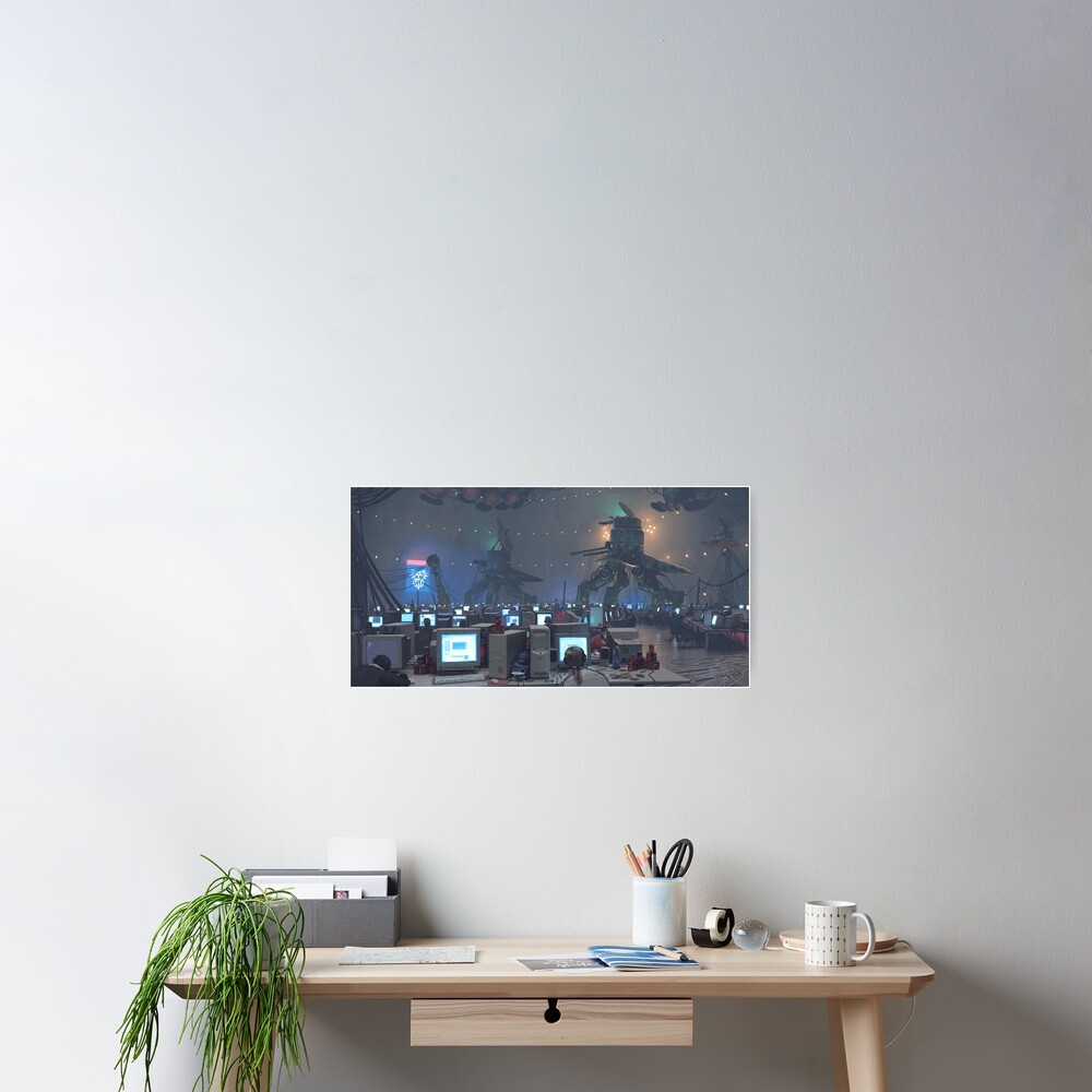 Item preview, Poster designed and sold by simonstalenhag.