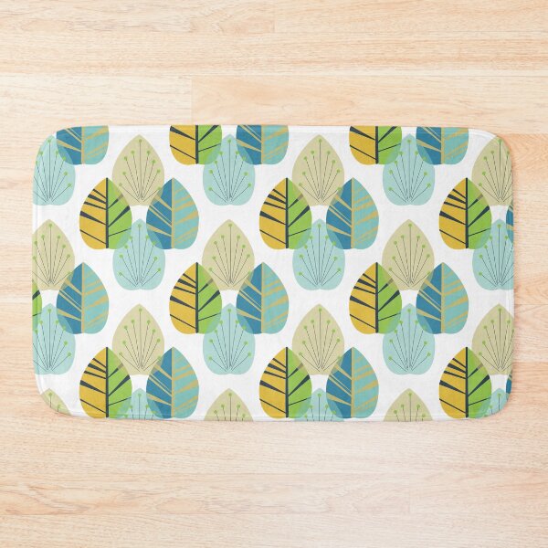 Item preview, Mid Century Modern Leaves Gold designed and sold by Barbara Pixton.