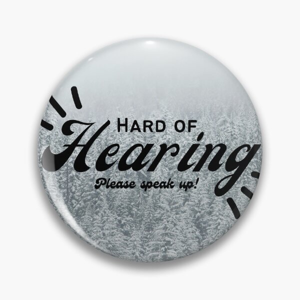 Item preview, Hard of hearing designed and sold by STUDIOmilk.