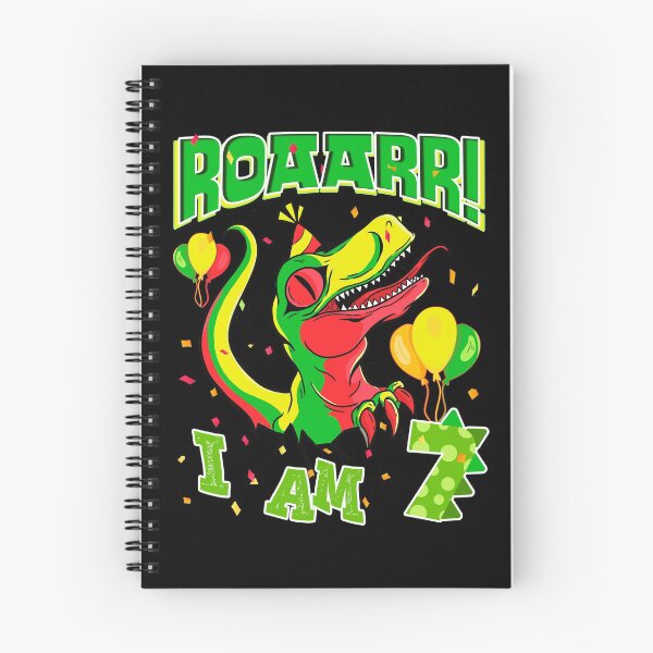 Item preview, 7th Birthday Dinosaur ROAARR 7 Years Boys Girls Dino designed and sold by Renergie.