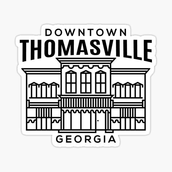 Item preview, Downtown Thomasville GA designed and sold by HalpinDesign.