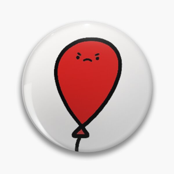 Item preview, An angry red balloon designed and sold by CaptinAubs.