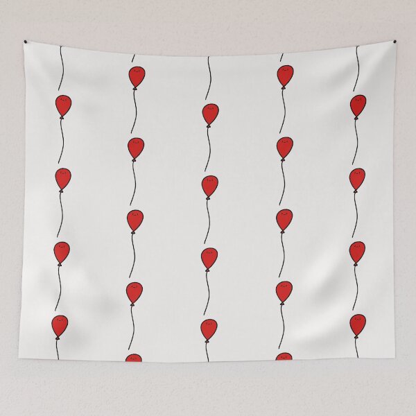 Item preview, An angry red balloon designed and sold by CaptinAubs.
