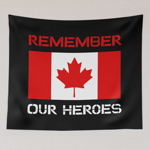 Item preview, Remember Our Heroes - Canada designed and sold by Aryeh Studio.