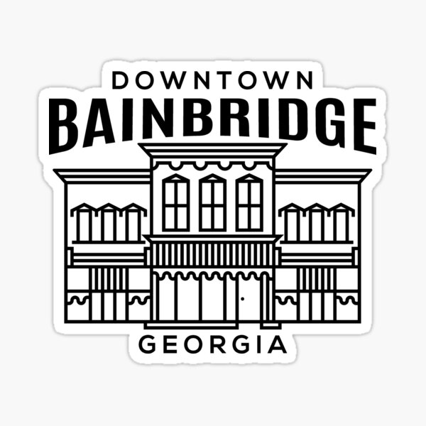 Item preview, Downtown Bainbridge GA designed and sold by HalpinDesign.
