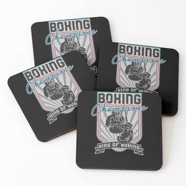 Item preview, Boxing Gloves Coat Of Arms - Boxing Champions designed and sold by Two Left Hands Design.