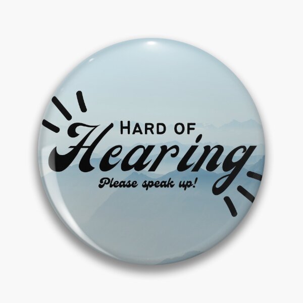Item preview, Hard of hearing designed and sold by STUDIOmilk.
