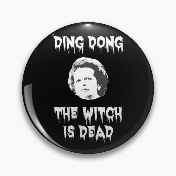 Item preview, DING DONG THE WITCH IS DEAD - Anti-Tory, Margaret Thatcher, Political, Politics, Anti-Government designed and sold by LittleBitDarker.