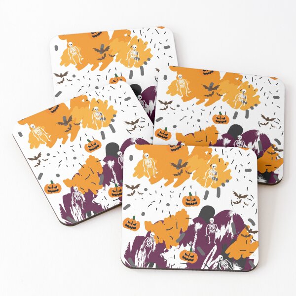 Item preview, Halloween splash paint collage designed and sold by perfidoincanto.