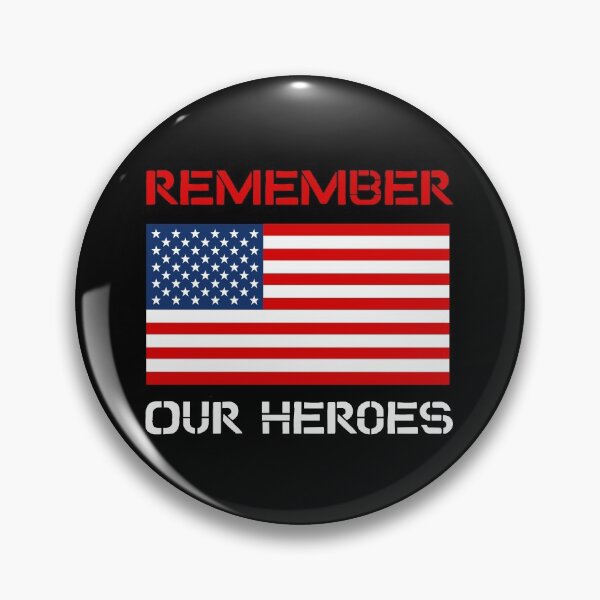 Item preview, Remember Our Heroes - USA designed and sold by Aryeh Studio.