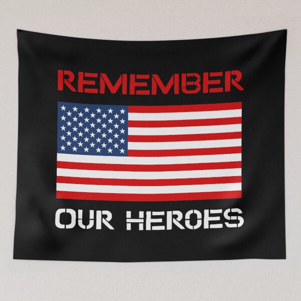 Item preview, Remember Our Heroes - USA designed and sold by Aryeh Studio.
