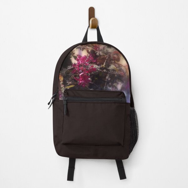 Item preview, red Malus 'Radiant' crab apple blossoms #2 designed and sold by Dawna Morton.