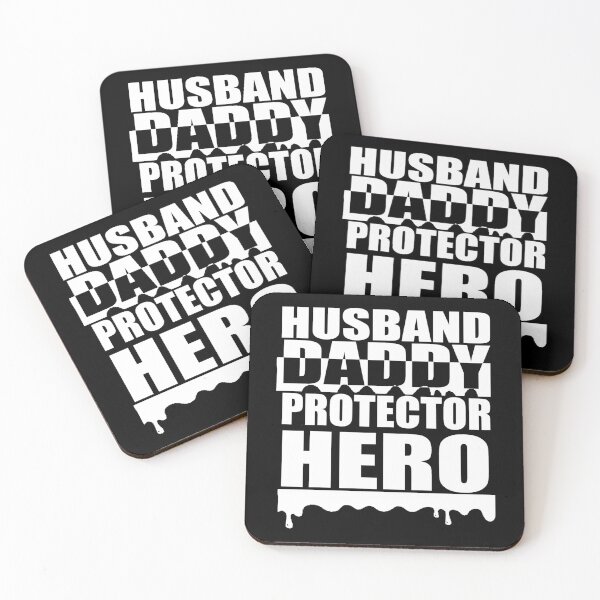 Item preview, Husband Daddy Protector Hero designed and sold by TooFlyDesign.