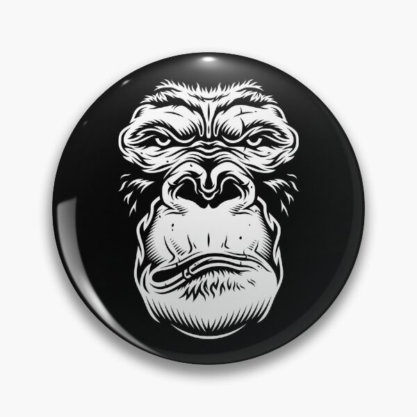 Item preview, White Face of Gorilla designed and sold by kalud-zoldyck.