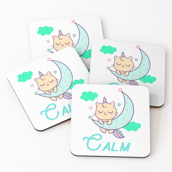 Item preview, Calm Kitty Unicorn Caticorn Funny Quote  designed and sold by Steve  Morley.