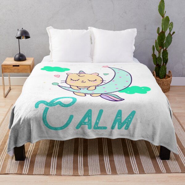 Item preview, Calm Kitty Unicorn Caticorn Funny Quote  designed and sold by Steve  Morley.