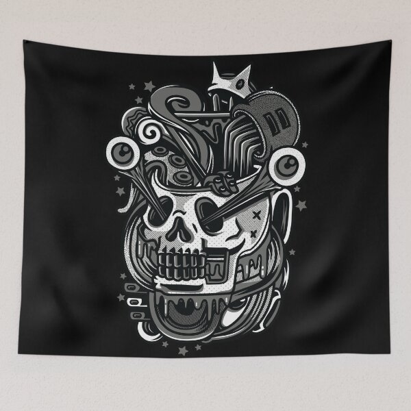 Item preview, Robotic Skull King designed and sold by kalud-zoldyck.
