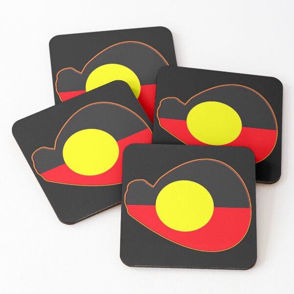 Item preview,  FREE MELBOURNE 2020 - AUSTRALIAN ABORIGINAL FLAG designed and sold by Ralek.