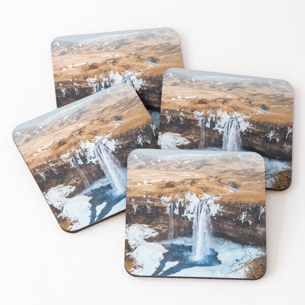Item preview, Seljalandsfoss Waterfall, Iceland Travel Artwork designed and sold by Alo.