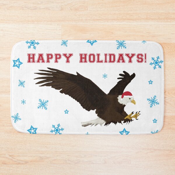 Item preview, Happy Holidays Eagle designed and sold by cmd-art.