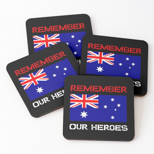 Item preview, Remember Our Heroes - Australia designed and sold by Aryeh Studio.