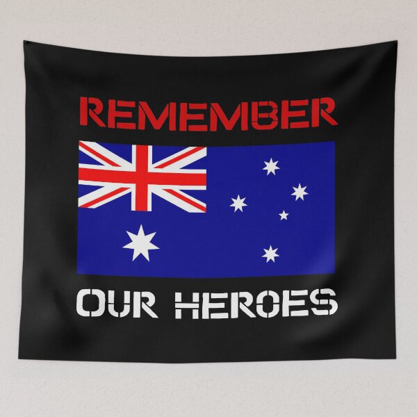 Item preview, Remember Our Heroes - Australia designed and sold by Aryeh Studio.
