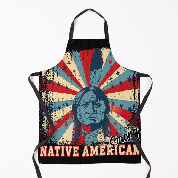 Item preview, native american strong-sitting bull designed and sold by nativeStor.
