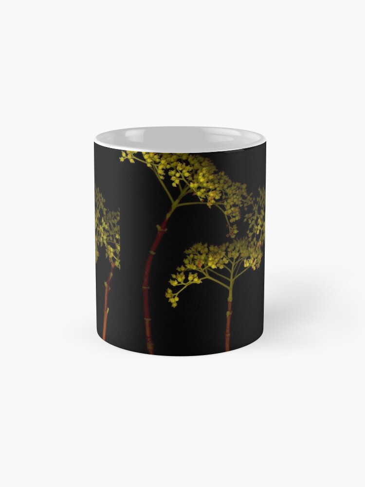 Thumbnail 4 of 6, Coffee Mug, Hydrangea Grove Dark Botanical designed and sold by LindasPhotoArt.