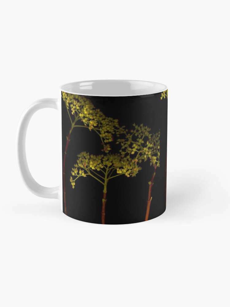 Thumbnail 3 of 6, Coffee Mug, Hydrangea Grove Dark Botanical designed and sold by LindasPhotoArt.