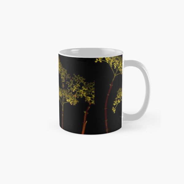 Hydrangea Grove Dark Botanical Classic Mug