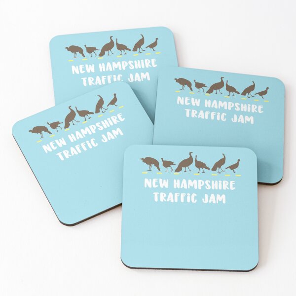 Item preview, New Hampshire Traffic Jam Funny Quote designed and sold by kiwi91.