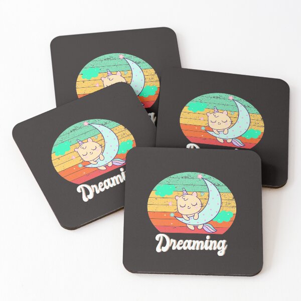 Item preview,  Dreaming Kitty Unicorn Caticorn Funny Quote  designed and sold by Steve  Morley.