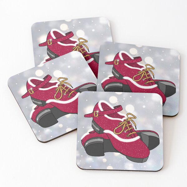 Item preview, Christmas Irish Dance Shoes | Festive Jig Shoes designed and sold by theBlueKazoo.