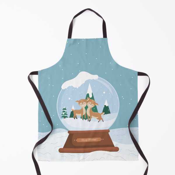 Artikelvorschau, Schneekugel-Weihnachtsillustration entworfen und verkauft von Avva Creations.