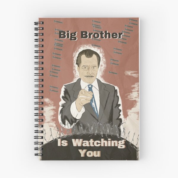 Item preview, Big Brother Propaganda Poster 1984 designed and sold by textilestalk.