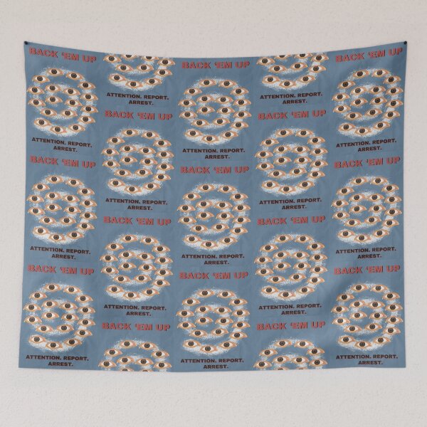 Item preview, 1984 Propaganda Poster designed and sold by textilestalk.