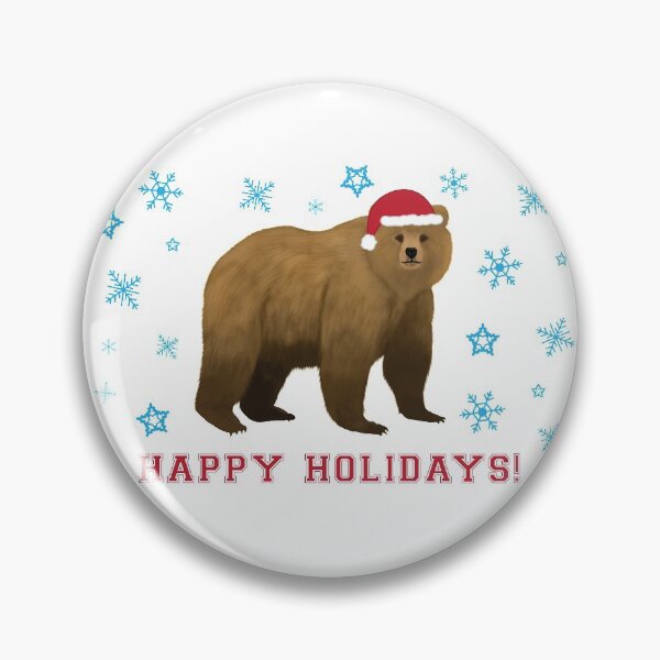 Item preview, Happy Holidays Bear designed and sold by cmd-art.