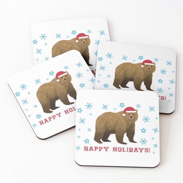 Item preview, Happy Holidays Bear designed and sold by cmd-art.