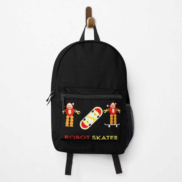 Item preview, Red and yellow robot skater repeat designed and sold by Erick Tezó.