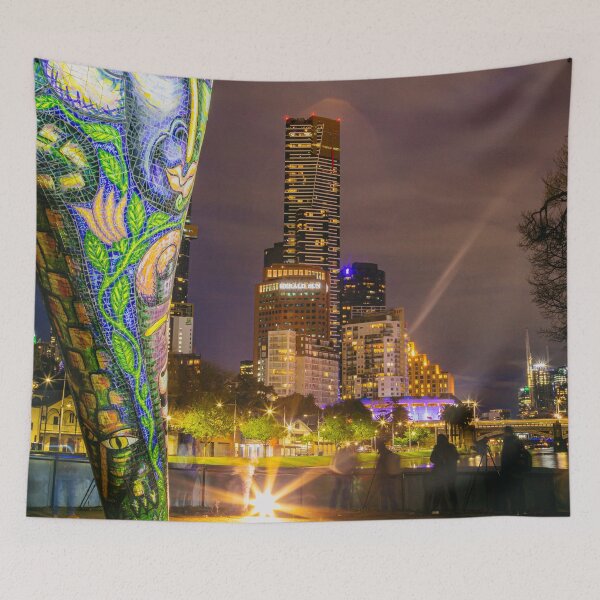 Item preview, Angel watching over Melbourne City  designed and sold by ea-photos.